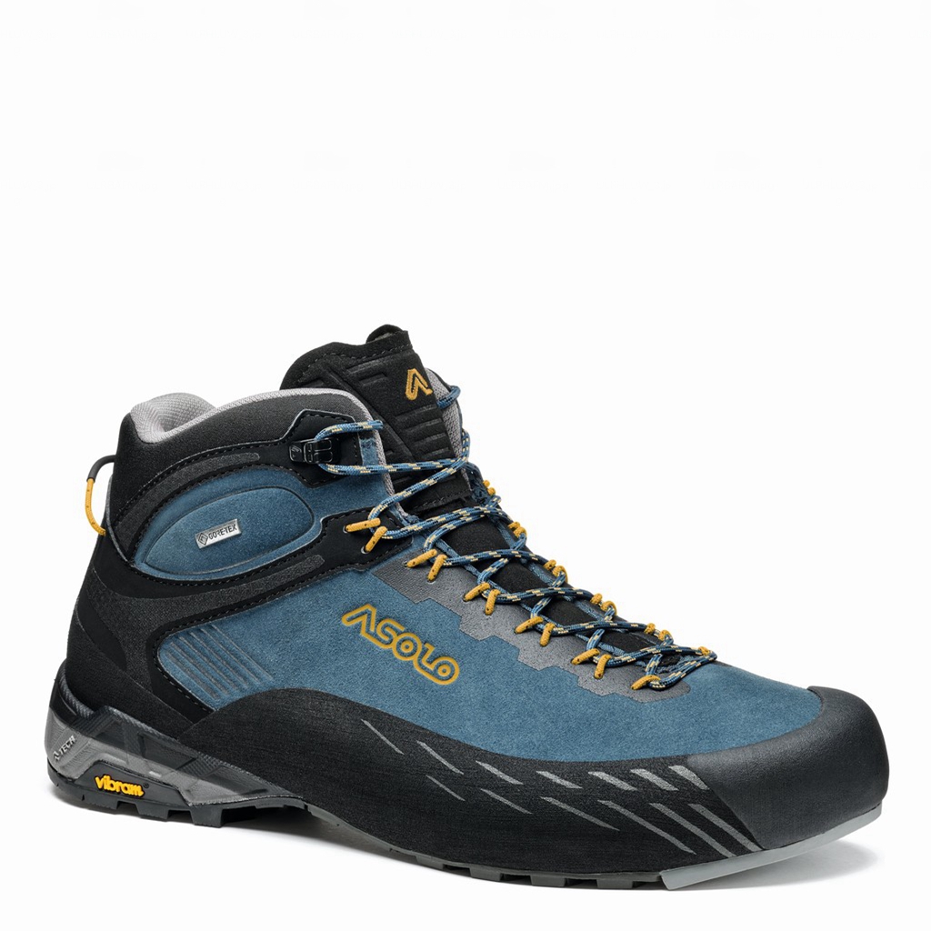 Blue Men's Asolo ELDO MID LTH GV Hiking Boots | A22750