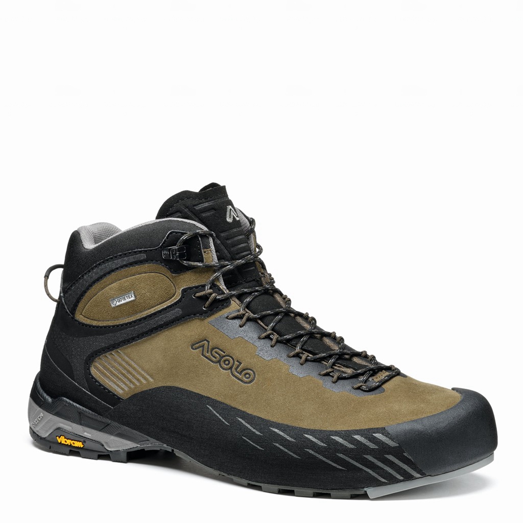 Brown Men's Asolo ELDO MID LTH GV Hiking Boots | A68346