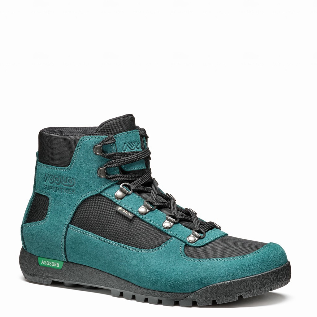 Turquoise Men's Asolo SUPERTREK GTX Hiking Boots | A75463