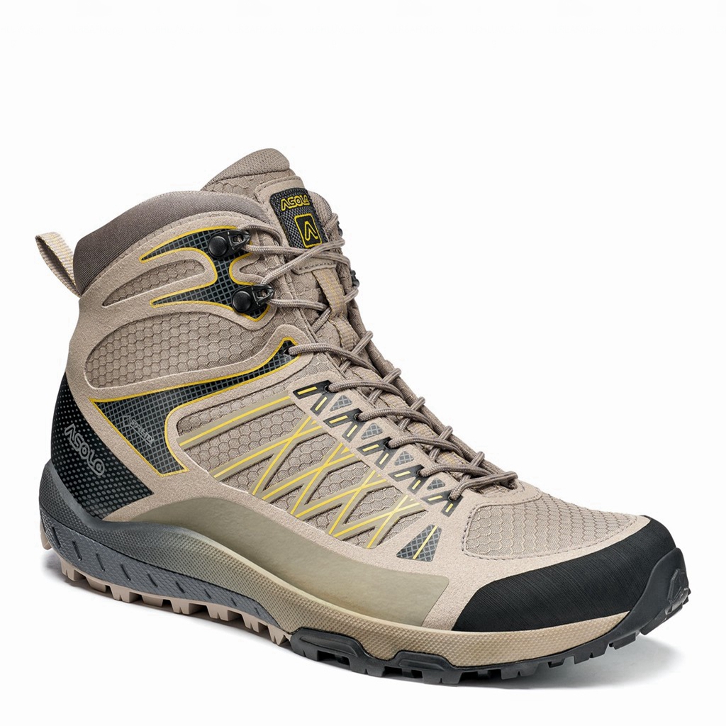 Beige Women's Asolo GRID MID GV Hiking Boots | A36662