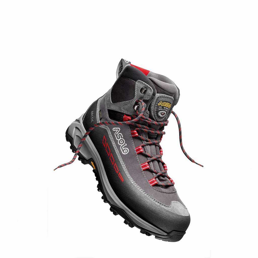 Black Men's Asolo ARCTIC GV Hiking Boots | A10133