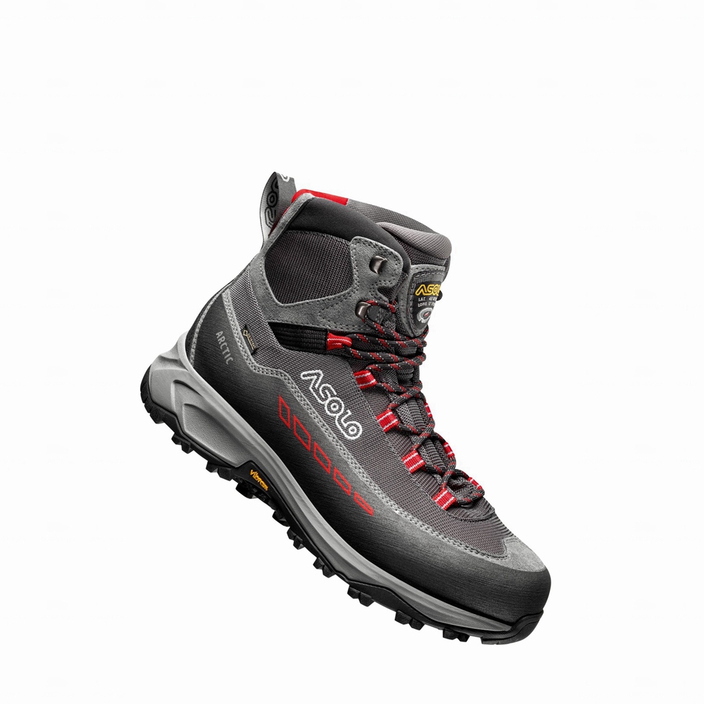 Black Men's Asolo ARCTIC GV Hiking Boots | A10133