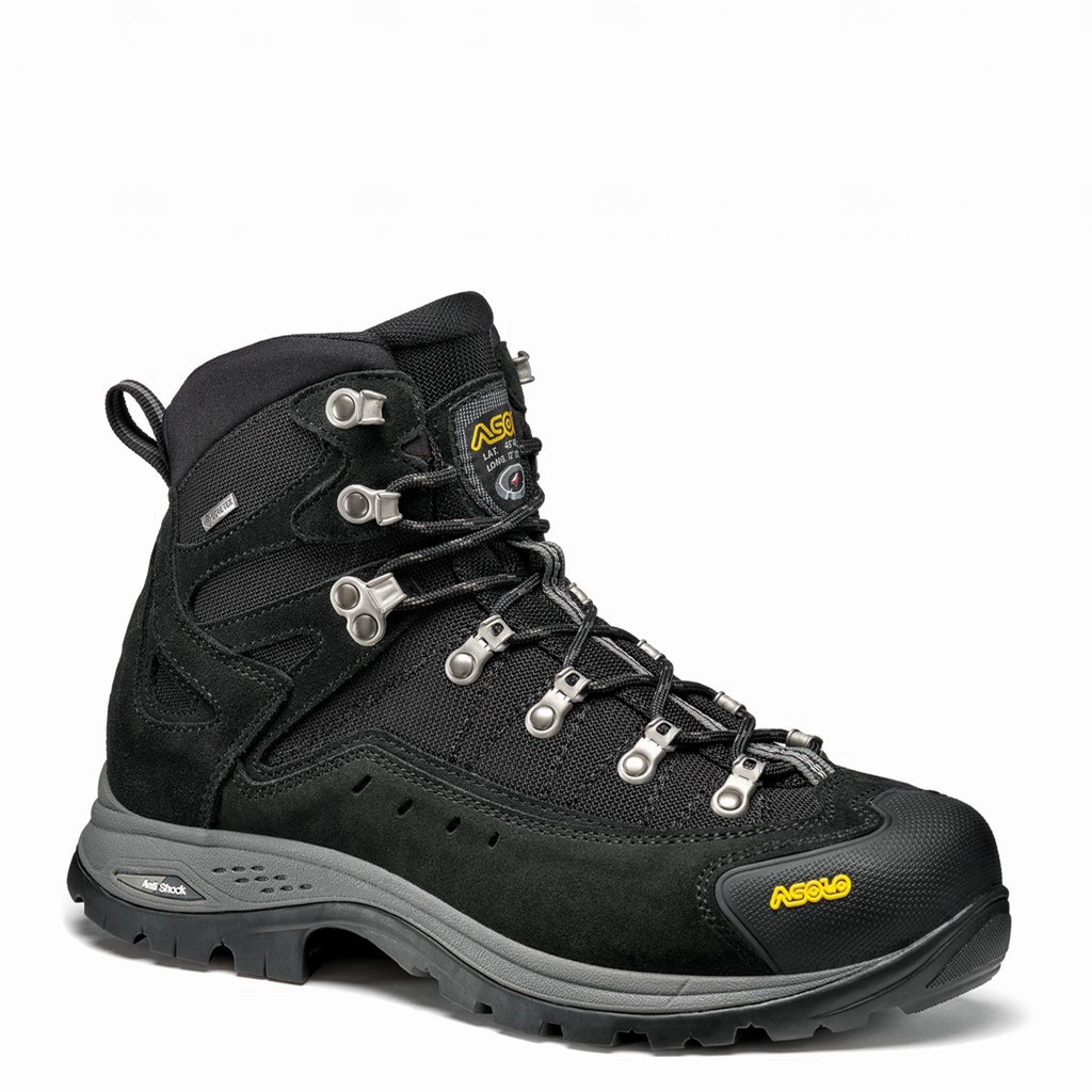 Black Men's Asolo DISCOVER EVO GV Hiking Boots | A47593