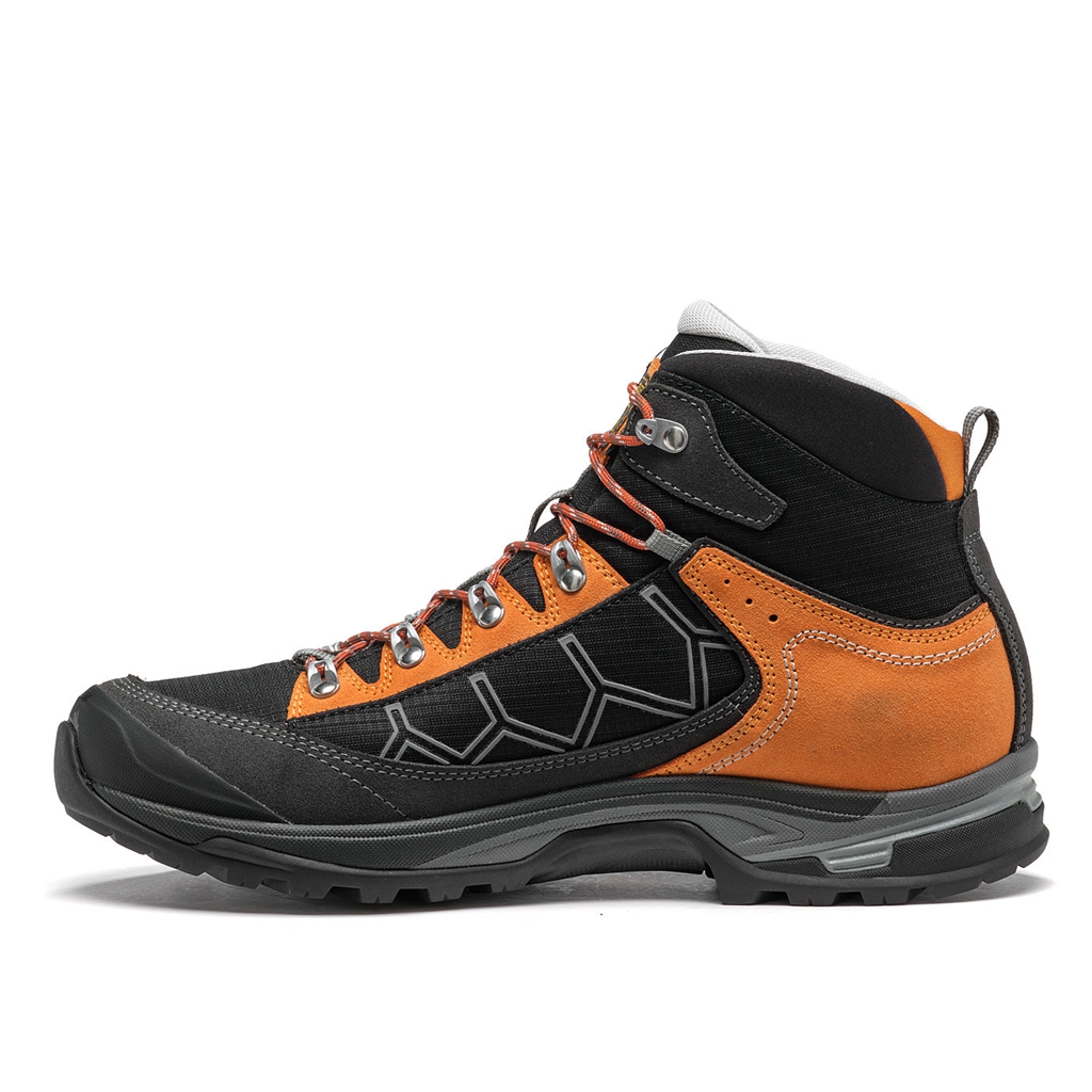 Black Men's Asolo FALCON GV Hiking Boots | A03045