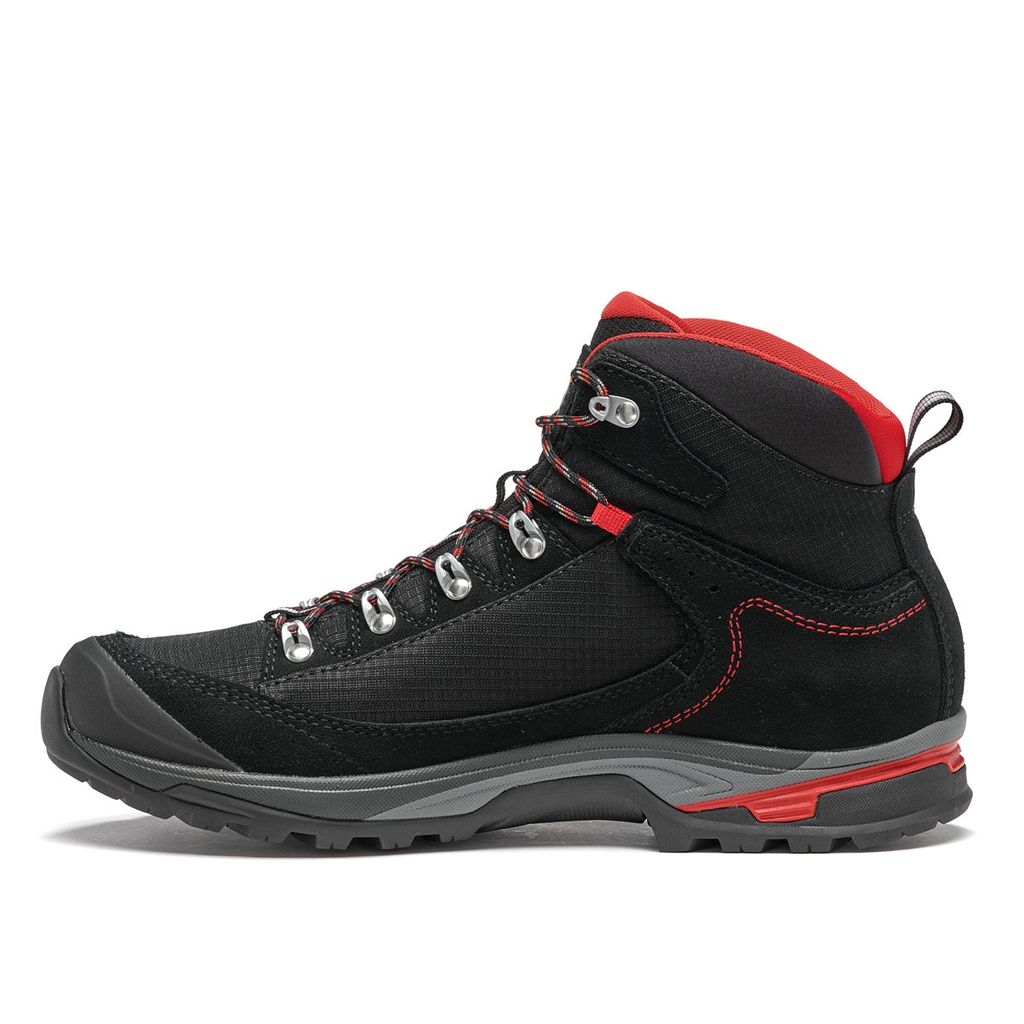 Black Men's Asolo FALCON GV Hiking Boots | A21278