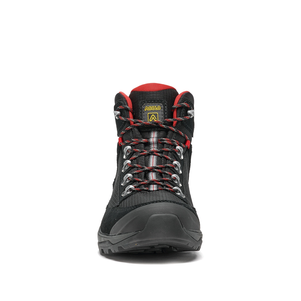 Black Men's Asolo FALCON GV Hiking Boots | A21278