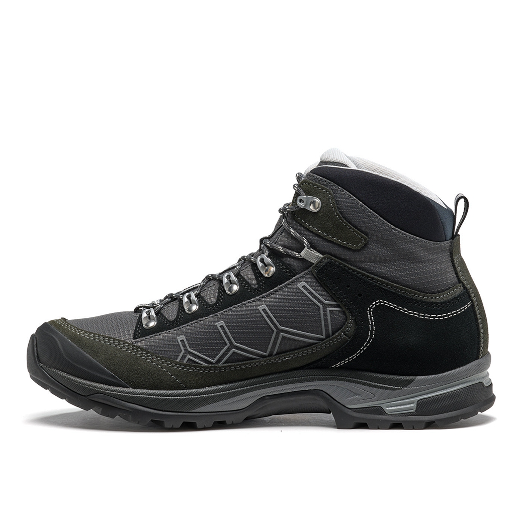 Black Men's Asolo FALCON GV Hiking Boots | A34720