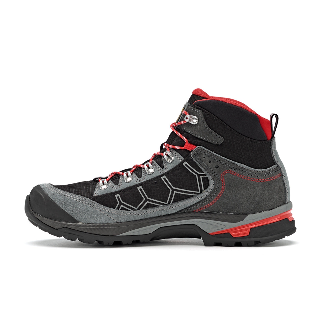 Black Men's Asolo FALCON GV Hiking Boots | A95034