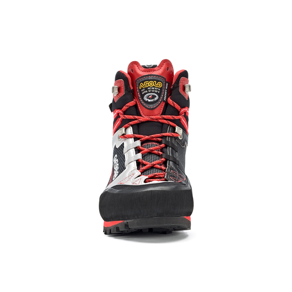 Black Men's Asolo FRENEY MID GV Mountaineering Boots | A89097