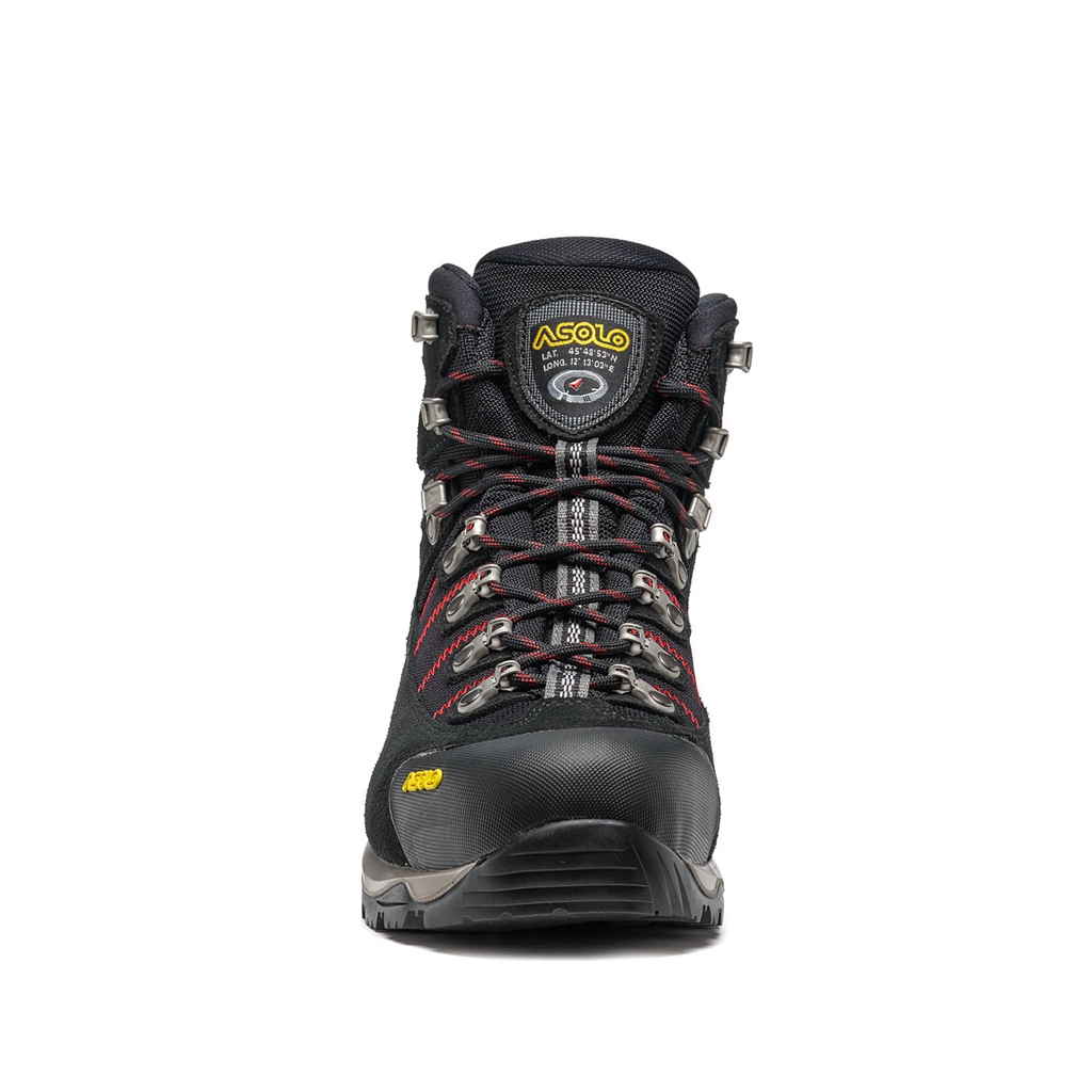 Black Men's Asolo FUGITIVE GTX Hiking Boots | A05803