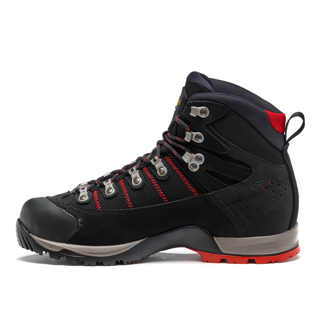 Black Men's Asolo FUGITIVE GTX Hiking Boots | A05803