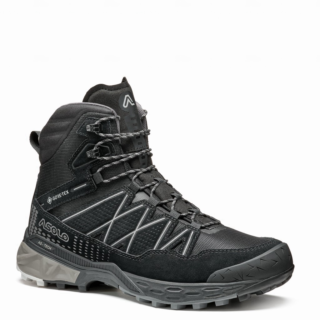 Black Men\'s Asolo TAHOE WINTER GTX Hiking Boots | A66908