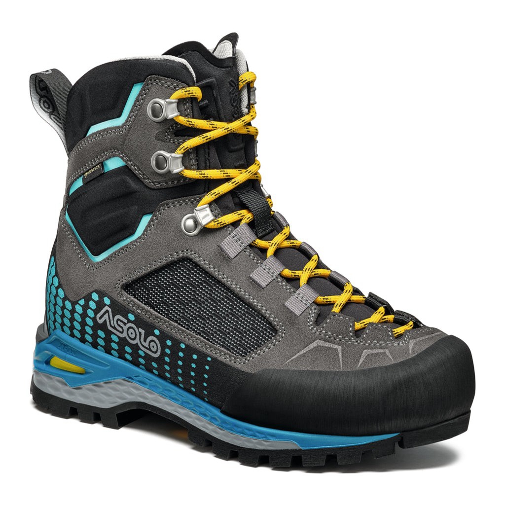 Black Women\'s Asolo FRENEY EVO GV Mountaineering Boots | A16376