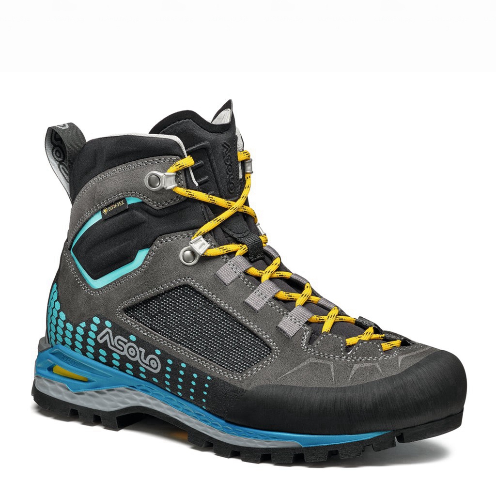 Black Women\'s Asolo FRENEY EVO MID GV Mountaineering Boots | A32648