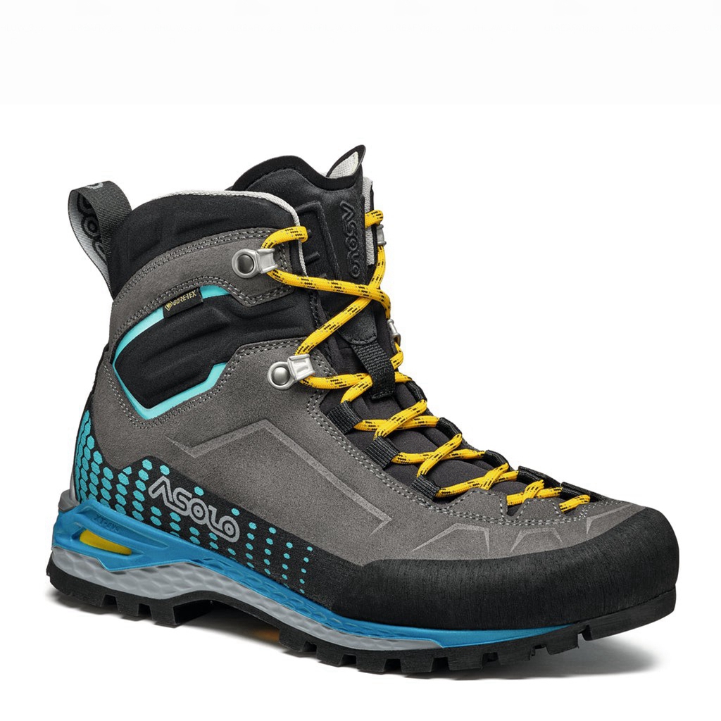 Black Women\'s Asolo FRENEY EVO MID LTH GV Mountaineering Boots | A13197