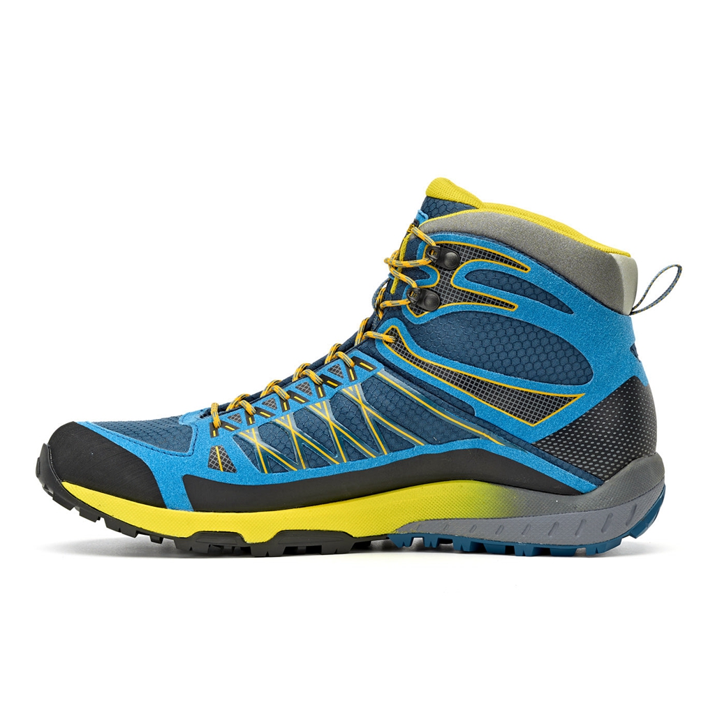 Blue Men's Asolo GRID MID GV Hiking Boots | A27664