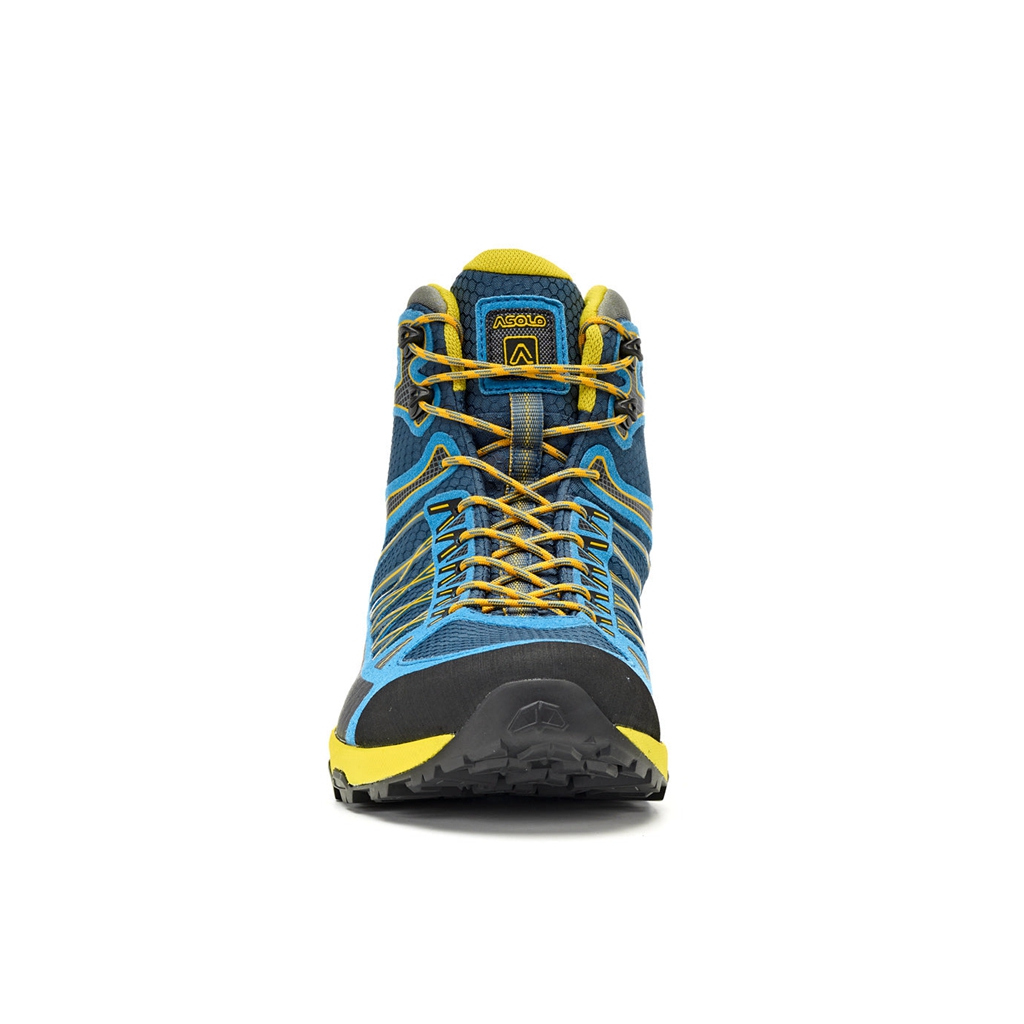 Blue Men's Asolo GRID MID GV Hiking Boots | A27664