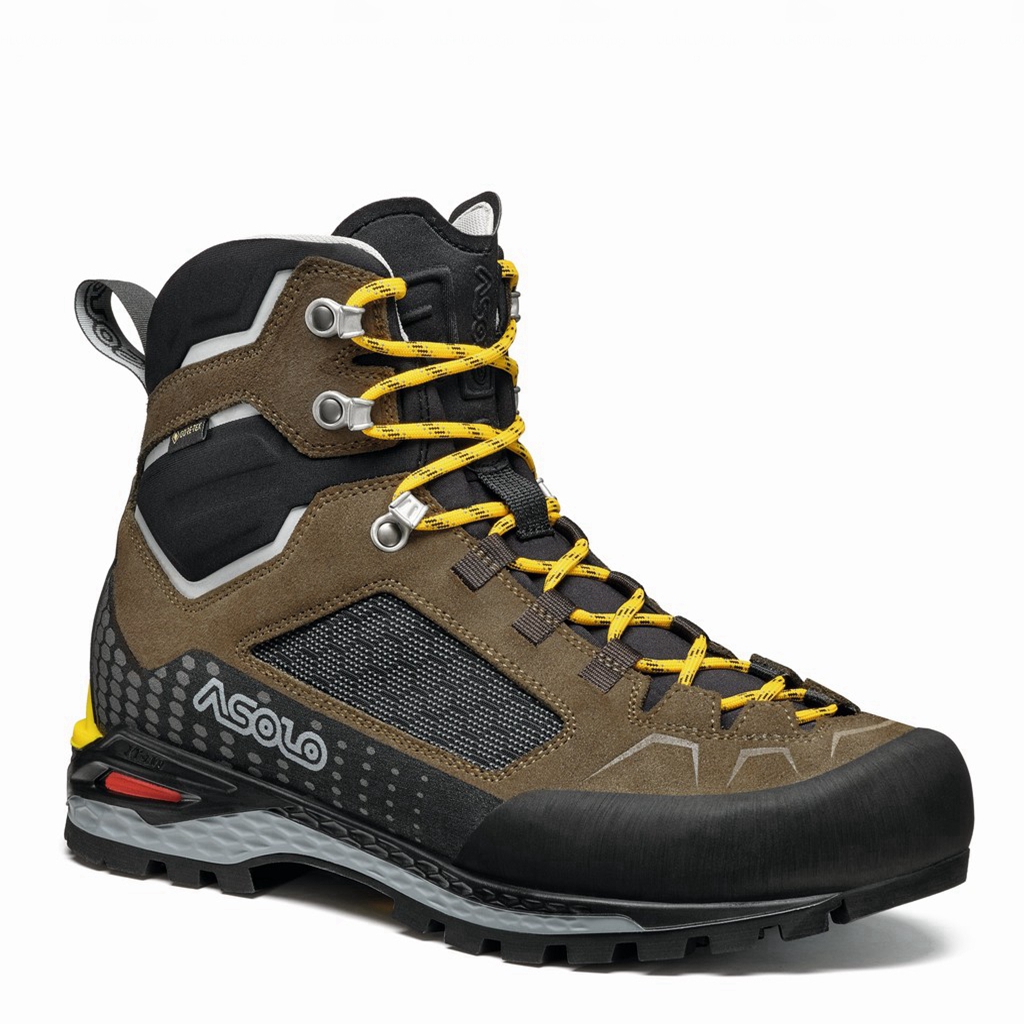 Brown Men\'s Asolo FRENEY EVO GV Mountaineering Boots | A67310