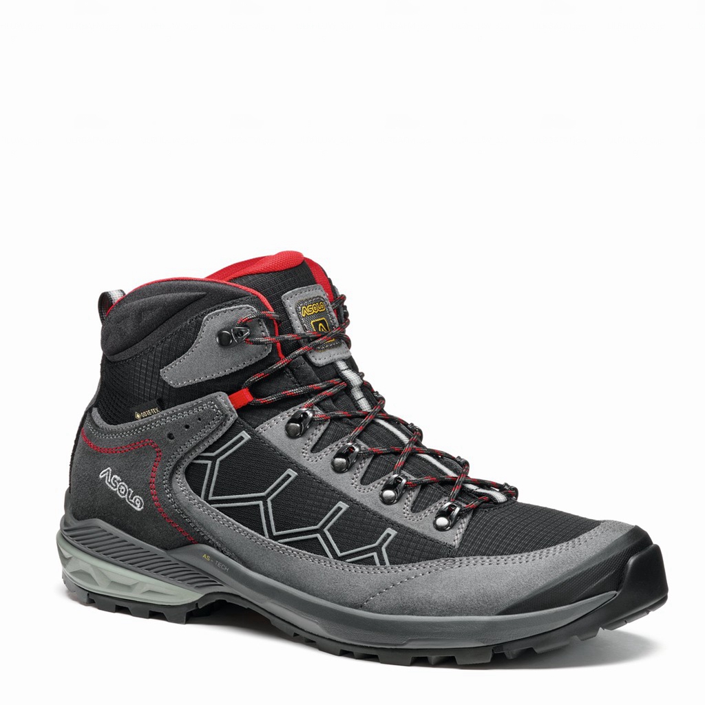 Grey Men\'s Asolo FALCON EVO GV Hiking Boots | A89577