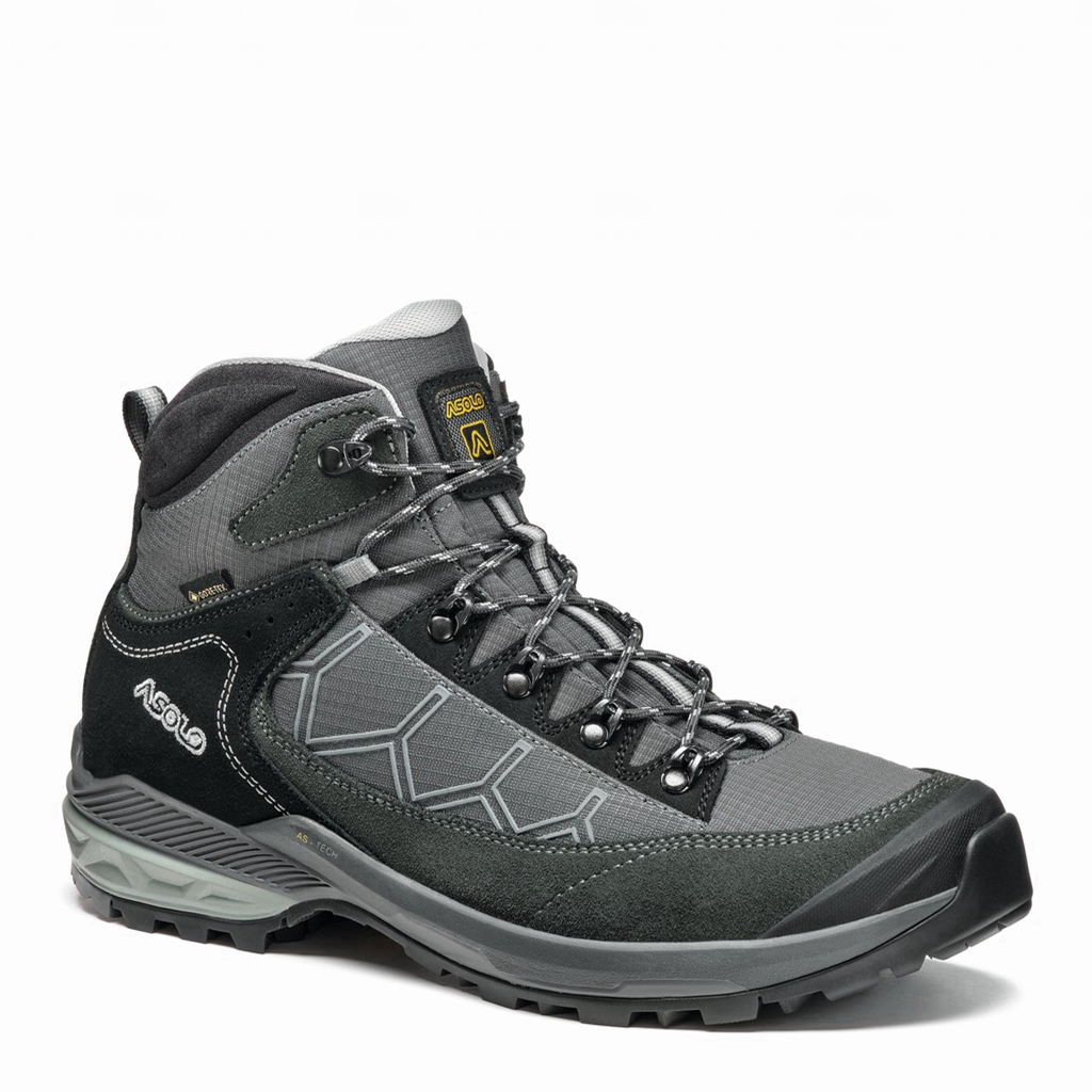 Grey Men\'s Asolo FALCON EVO GV Hiking Boots | A92328