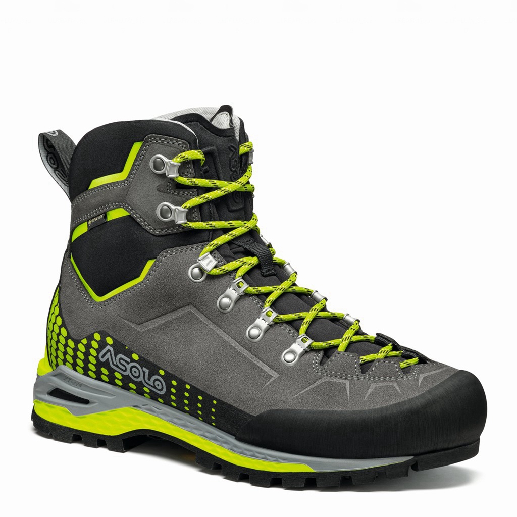 Grey Men\'s Asolo FRENEY EVO LTH GV Mountaineering Boots | A81472