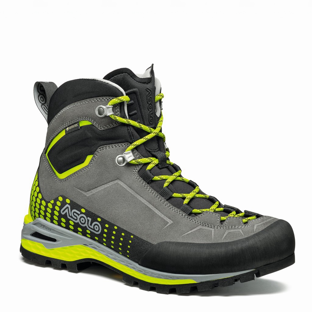 Grey Men\'s Asolo FRENEY EVO MID LTH GV Mountaineering Boots | A71429