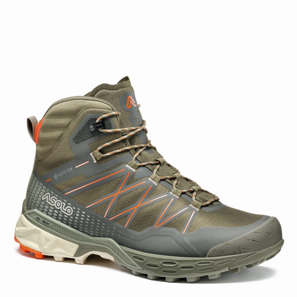 Olive Men\'s Asolo TAHOE MID GTX Hiking Boots | A01203